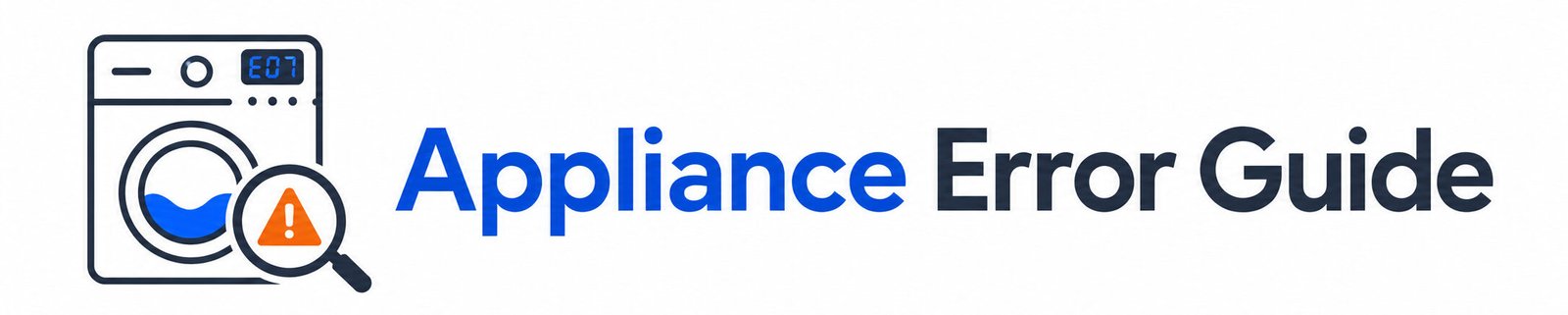 Appliance Error Guide
